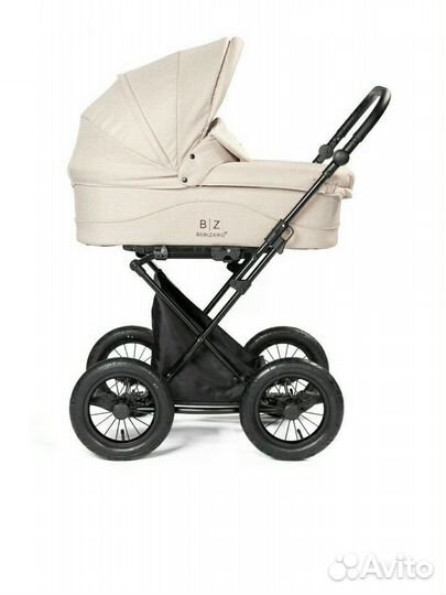 Коляска-люлька babizaro classic beige