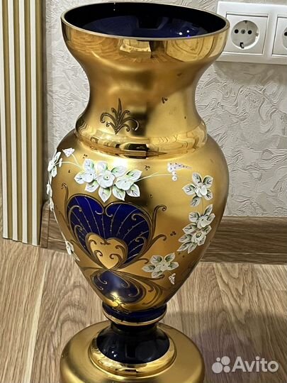 Ваза для цветов богемия