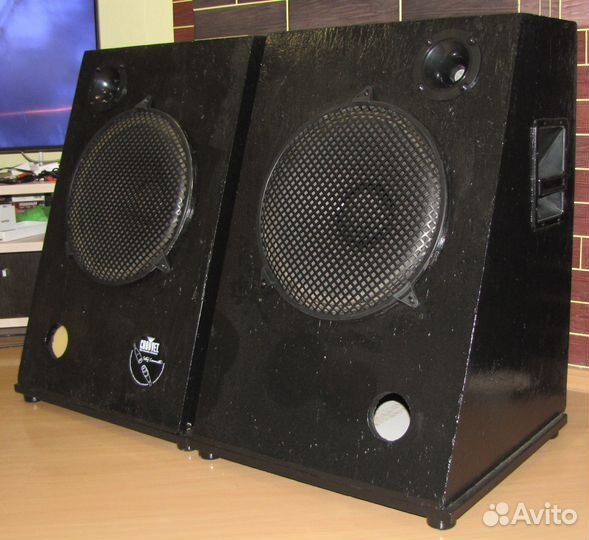 Колонки Pyramid 600+600W 2шт Pro Acoustic EVM-15