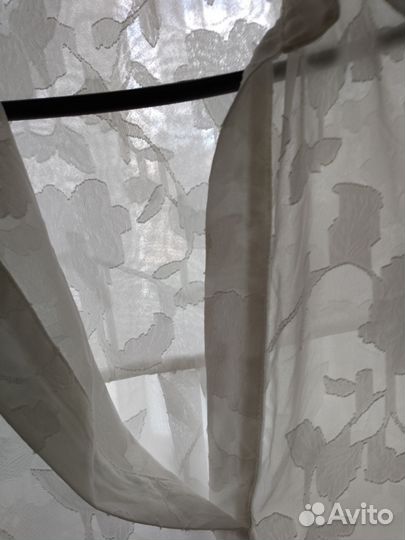 Блузка белая шифоновая нарядная