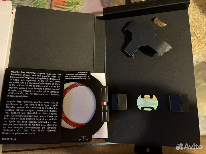 Беспроводное зарядное устройство Mophie snap+