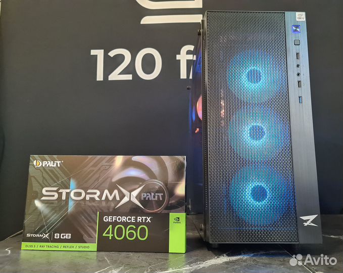 Игровая сборка intel Core i5, RTX 4060 stormx 8GB