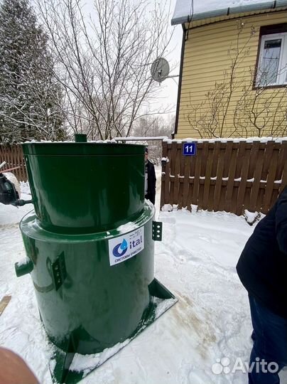 Установка септика под ключ