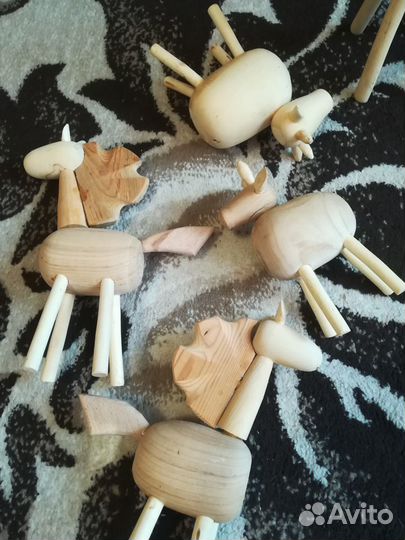Игрушки из дерева