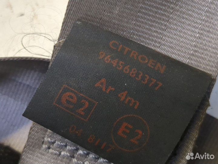 Ремень безопасности Citroen Xsara-Picasso, 2002