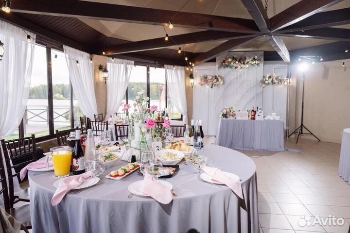 Оформление зала для свадьбы