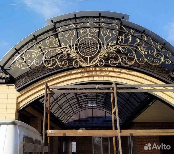 Кованные навесы