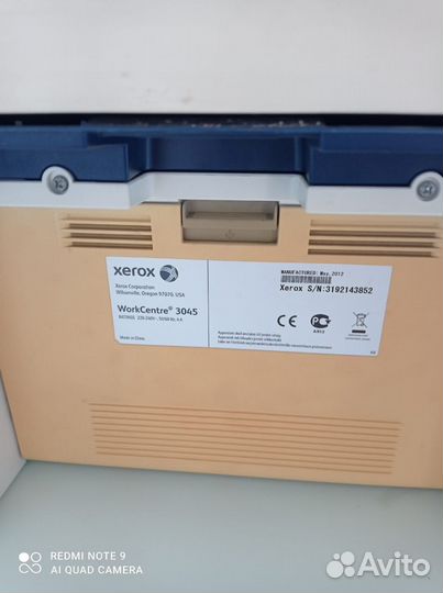 Принтер хeрoх WorkCentre3045