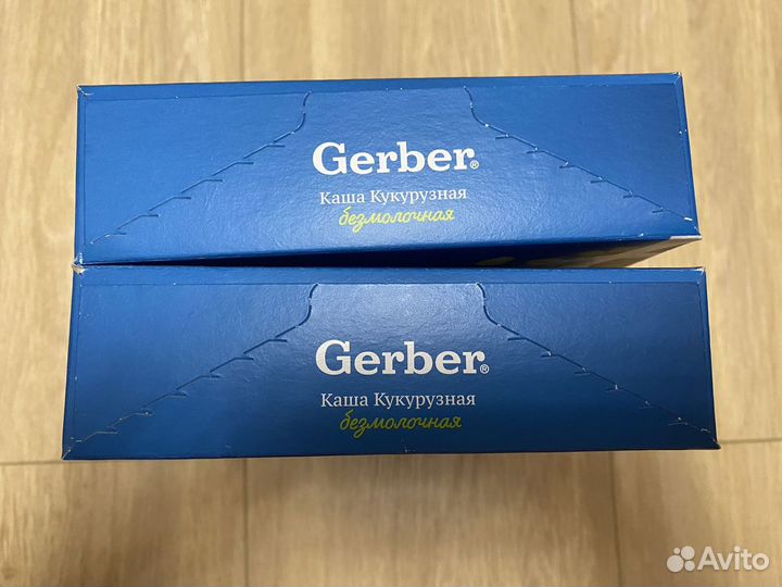 Каша кукурузная Gerber безмолочная