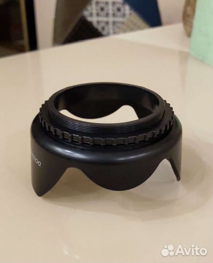 Бленда новая на объектив 52,55,58,62мм