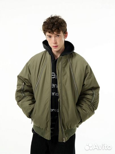 Куртка бомбер Оверсайз