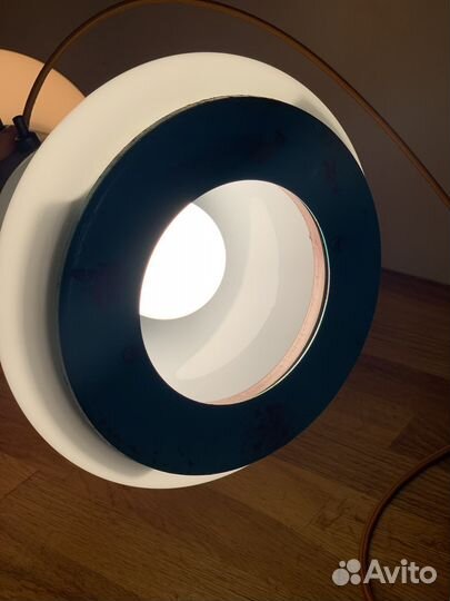 Настольная лампа винтаж СССР стекло