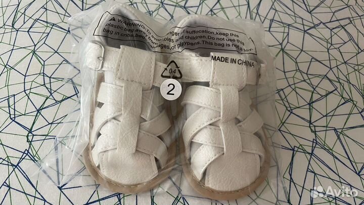 Сандалии детские новые на лето без супинатора