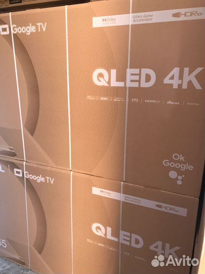 Новый TCL C647 55' SMART TV