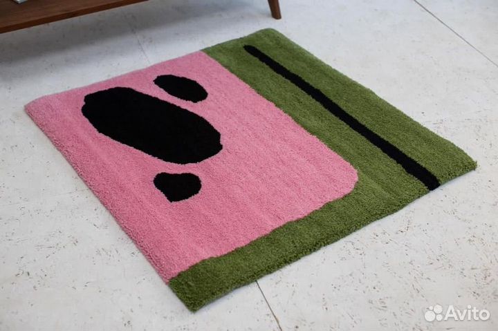 Тафтинговый ковер ручной работы