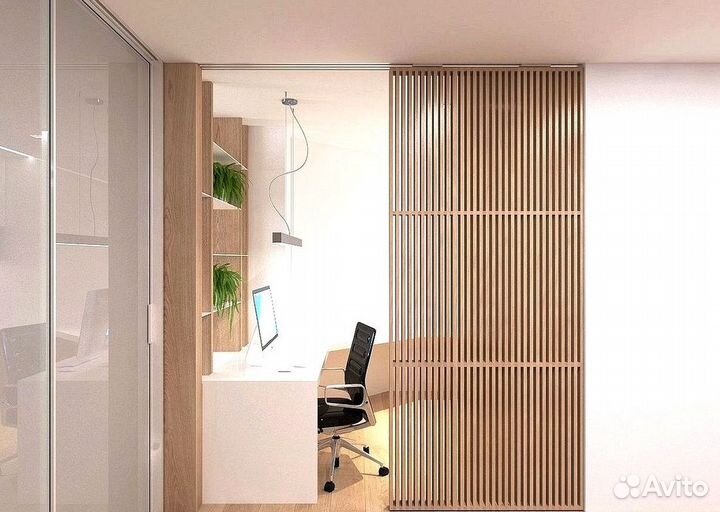 Перегородки раздвижные. Офисные перегородки