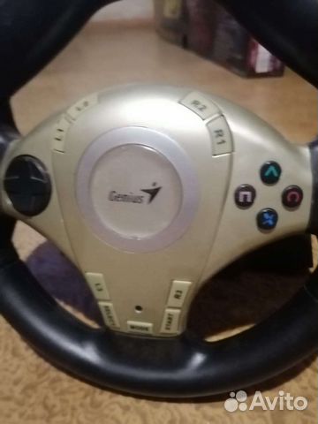Игровой руль с педалями