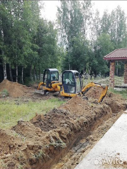 Аренда миниэксковатора