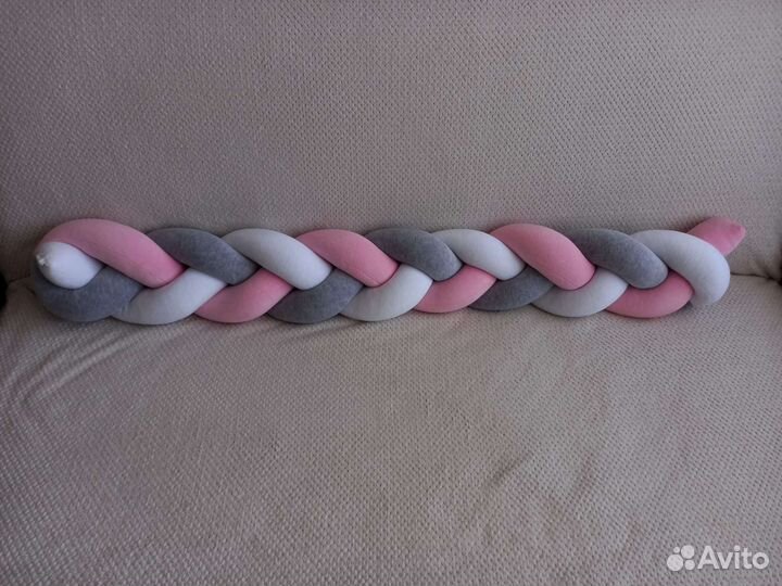 Бортик косичка