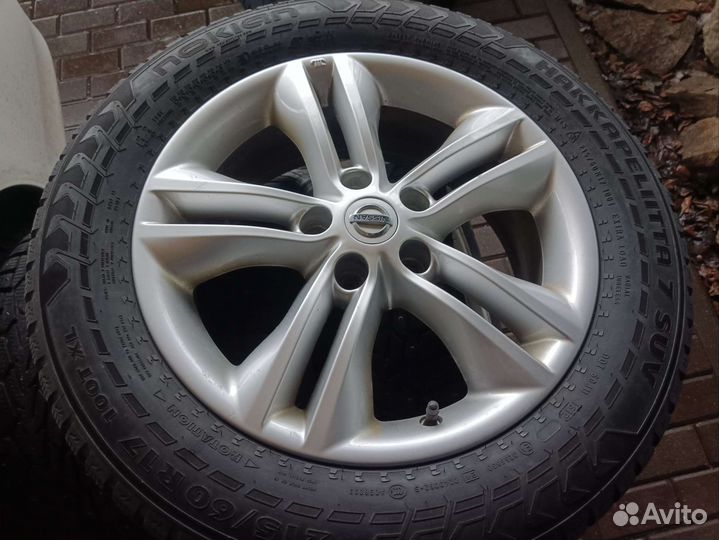Оригинал р-17 (5x114,3) Nissan 4 шт