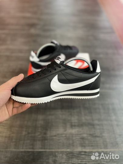 Кроссовки nike cortez кожаный