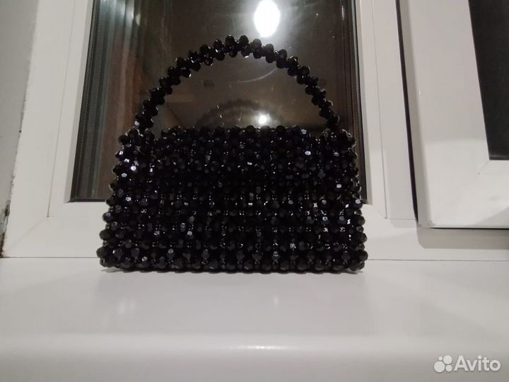 Сумочка из бусин, рукоделия