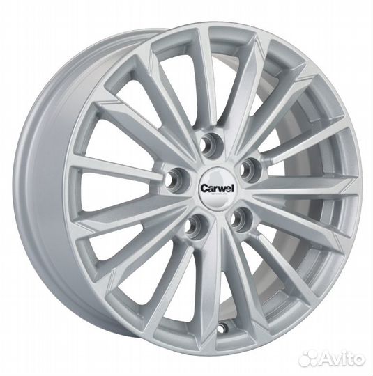 R16 5x114,3 6,5J ET50 D66,1 Carwel Тевриз 1611 (Du
