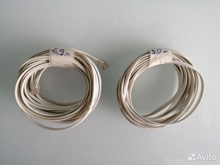 Провода телефонные RJ-11 (набор 4 шт)