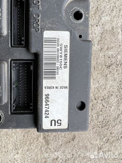 Chevrolet epica блок комфорта