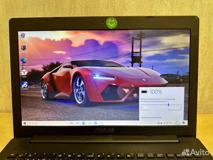 Мощный ноутбук Asus 2GB/500GB/HDD