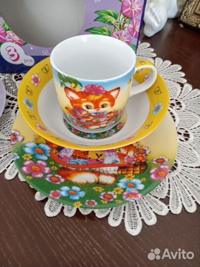 Набор столовой посуды для детей