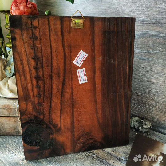 Антиквариат из Европы. Панно Кузница