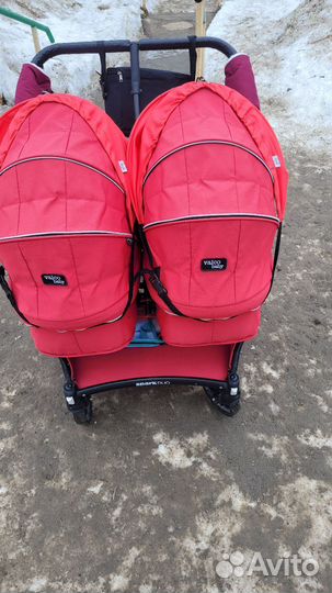 Коляска для двойни
