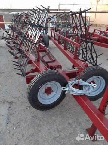 Сцепка борон односледная / двухследная