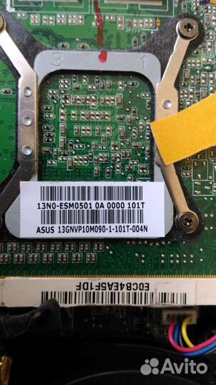 Ноутбук asus на запчасти или под восстановление