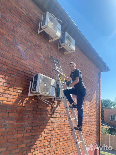Чистка Сплит Систем. Обслуживания Кондиционер
