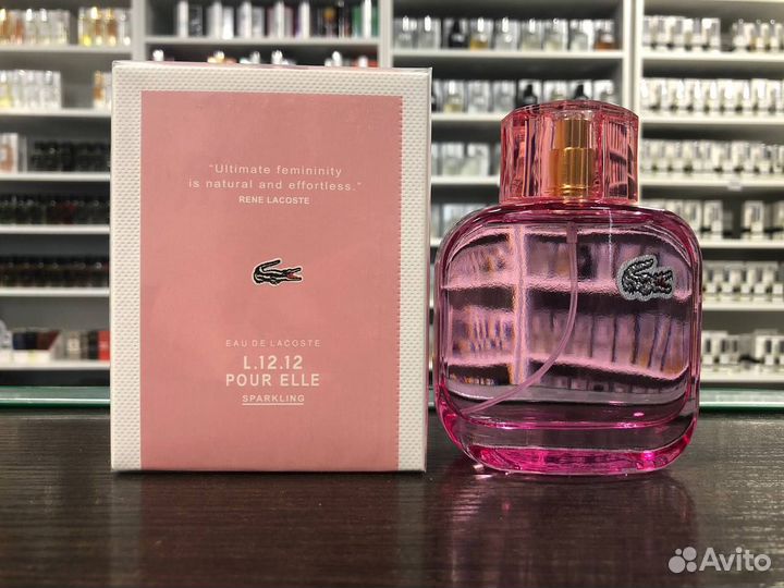 Духи Lacoste L.12.12 Pour Elle Sparkling 90 мл