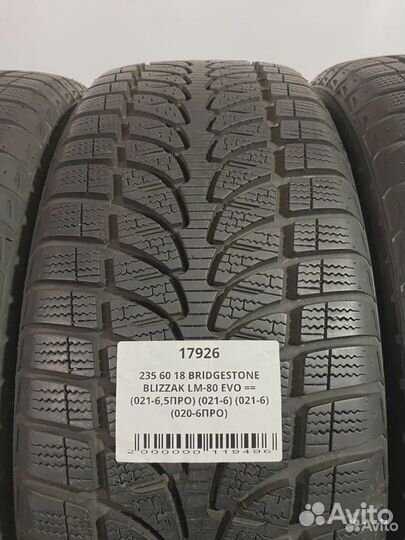 Bridgestone Blizzak LM-80 Evo 235/60 R18