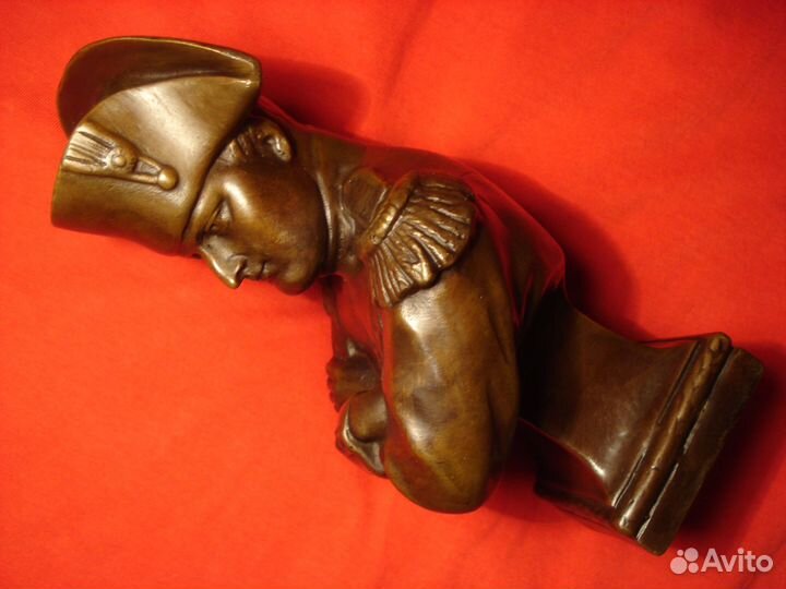 Наполеон Бонапарт Император Франции Бронза 18см