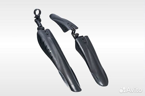 Крылья пластиковые для велосипеда черные № 01