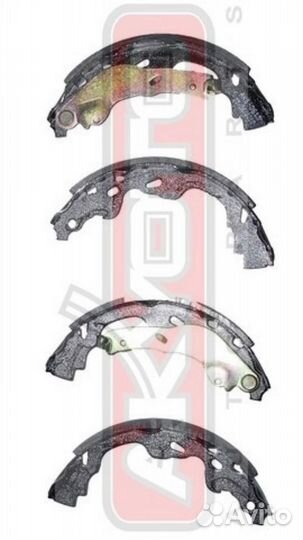 Akyoto AKS-0615 Колодки тормозные барабанные задни