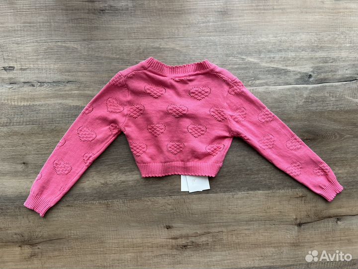 Болеро на девочку новое хлопок 98-122 см