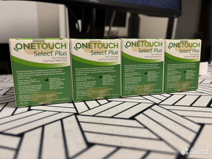 Тест полоски one touch select plus