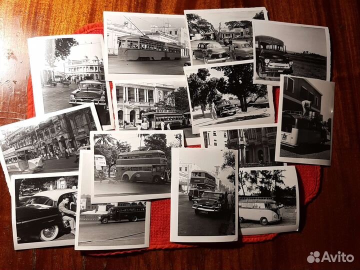 Фото Индия/транспорт/1950-60е годы 14шт