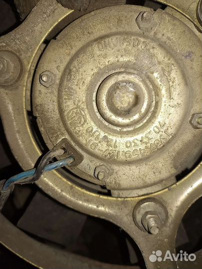 Вентилятор охлаждения радиатора Москвич 2141