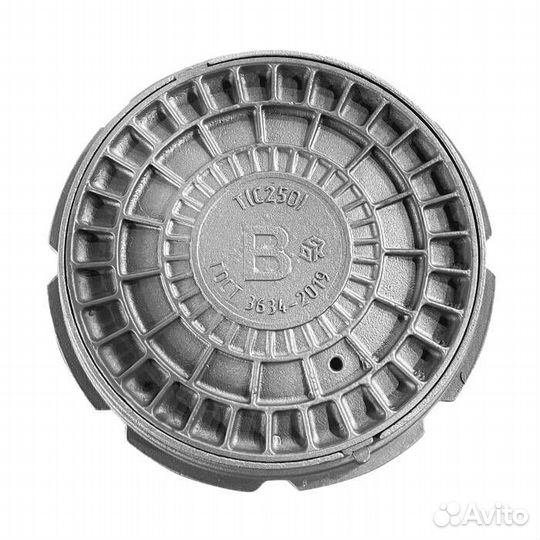 Люки чуг водопровод (В) кругл Л(легкий)