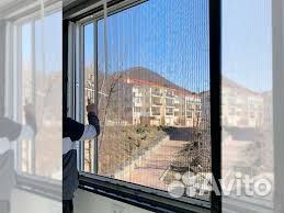 Москитная сетка Плиссе любых размеров