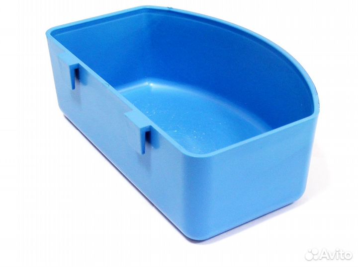 Поилка-кормушка для кроликов с обрамлением и без