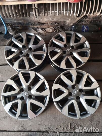 Литые диски r15 на ваз granta fl