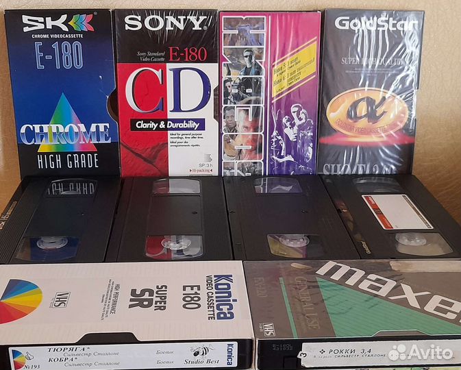 Видеокассеты Раритет Нико, Рокки и др